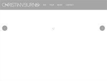 Tablet Screenshot of christianburns.com